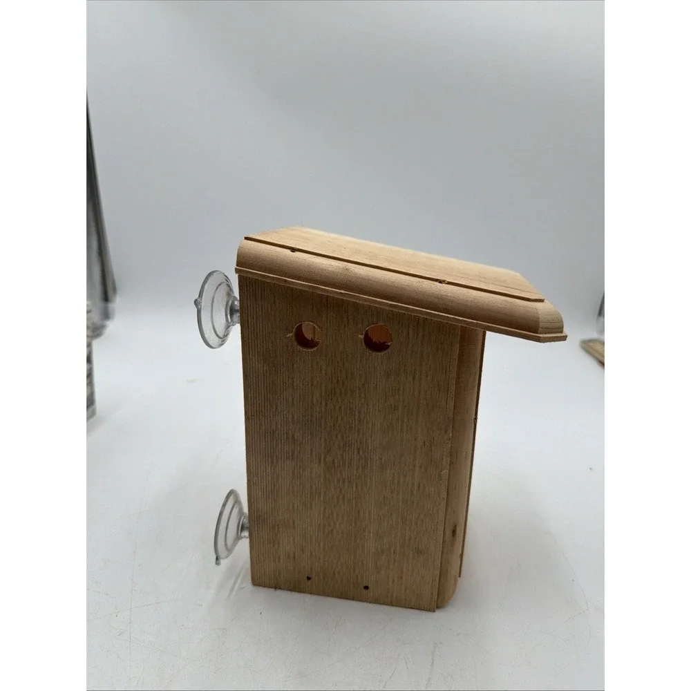 NEW Bird House Coveside Window Nest Box Made in the USA.